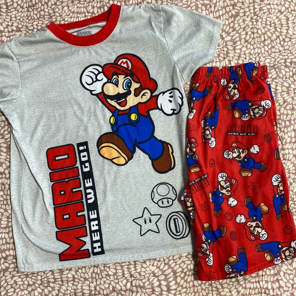 Mario pajama set